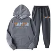 Men's Tracksuits New sports TRAPSTAR clothing male and female warm two sets of loose hoodie printed sweatshirt pants hoodie set sportswear coup G220928