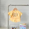 2022 Kleidungsstücke Sommer Babykleidung Set Jungen Mädchen niedlich Bären Druck T -Shirt Shorts 2pcs Infant S 891