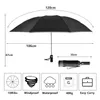 Regenschirme, LED-Licht, umgekehrt, vollautomatischer Regenschirm, zusammenklappbar, tragbar, regendicht, winddicht, verbreitert, stark, langlebig, verstellbarer Winkel, Sonnenschirm 220929