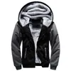 Men's Hoodies Sweatshirts Winter Thick Warm Fleece Zipper Coat Sportwear Male Streetwear 4XL 5XL 220928