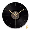 Wandklokken Noordse record Modern Design Clock Digital Watches Home Creative Slaapkamer stil elektronisch decor 5q157