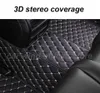 Carpets 100% Fit Custom Made Leather Car Floor Mats For Volvo xc90 2015 2016 2017 2018 2019 2020 Carpets Rugs Foot Pads Accessories R23030