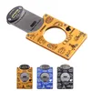 2022 New Luxury Cigar Cutter Stainless Steel Portable Sharp Edge Ski Garage Cigar Punch Gift Box