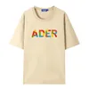 Dames t shirts authentieke Ader Fout t-shirt ronde nek afdrukken eenvoudig shirt zomer losse korte mouwen paar tops