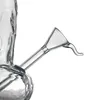 tuyau en verre fumer 7,9 pouces de p￩nis m￢le bang m￢le piles ￠ eau narguil￩ forme de la forme vivante avec bol de bol de trace de gr￩ement bang