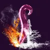 Компания красоты Seahorse Glass Anal Plug Sexy Toys для женщины Lesbian Gspot Squirt Crystal Hook стимулятор предстательной железы Anus Butt Shop