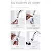 Kitchen Faucets Automatic Infrared Sensor Faucet Water Saving Anti-Overflow Bathroom Inductive Tap For Household