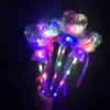 LEDバタフライグロースティックライトスティックコンサートグロースティックカラフルなプラスチックフラッシュライトチェアエレクトロニックマジックワンドクリスマスおもちゃ
