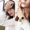 Montres-bracelets Mode 2022 Femmes Led Montres En Acier Inoxydable Blanc Nombre Numérique Montre-Bracelet Relogio Smart Zegarek Damski Para Mujer