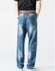 Pantalones jóvenes de hip-hop para hombres con agujero rasgado / jeans / largo longitud