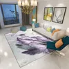 Carpets Modern Abstract Art Feather 3D Printed For Living Room Bedroom Area Rug Kids Home Play Crawl Carpet Kitchen Mat