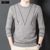 Mens Sweaters Top Grade Fashion Brand Knit Pullover Knitted Sweater Men Designer Trendy Aesthetic Streetwear Casual Jumper Men Clothes 220929