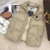 겨울 디자이너 조끼 망 여성 다운 재킷 조끼 패션 세련된 재킷 민소매 두꺼운 야외 조끼 파카 방한 크기 S-L