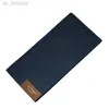 Portfele vintage mężczyźni Portfel Mężczyzna Slim skórzany Bifold Business Long Portfel Karta Moneta Portfel Hasp Money Torebka