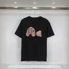 Herren-T-Shirts, Designer-Buchstabendruck-T-Shirt, kurzärmeliges T-Shirt für Männer und Frauen, lässige Bären-T-Shirts mit Alphabet-Aufdruck