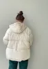 Women Down Parkas Women Krótka kurtka Zimowa gruba bawełniana bawełniana płaszcza Koreańska luźna puffer parkas panie oversize zniszczona 220929