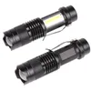 Torches 4000LM mini latarka wbudowana w baterię USB Ładowanie LED LED LEDLIGHT COB Waterproof Waterproof Waterproof Tactic Torch Lamarb