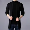 Mens Sweaters FAVOCENT Mens Sweaters Autumn Casual Solid Knitted Male Cardigan Designer Homme Sweater Slim Fitted Warm Clothing 220929