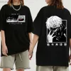 T-shirt maschile anime giapponese Kaneki Ken Tokyo Ghoul Maglietta da uomo Kawaii Maglietta grafica Maglietta Fashi