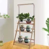 Plante de rangement en pot multicouche Rack de rack de fleurs Pot de support de support Posteaux de ladder pour la maison