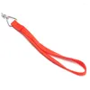 Colliers pour chiens Promotion 1.6m Heavy Duty Chaîne en métal Chat Chiot Marche Laisse Clip Poignée Rouge Durable Confortable Excellent Matériau