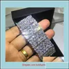 テニステニスブレスレットジュエリー20スタイルSparkling Luxury Jewelry 925 Sterling Sier MTI Shape White Topaz CZ Diamond Gemstones Women W ot9is