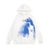 Hip Hop Hoodie Mens Streetwear Butterfly Print Casual Loose Oversized Pullover Sweatshirt Harajuku Fashion Punk Gothic Hooded