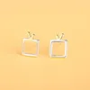 Stud -oorbellen Sterling Girl for Women Fashion Jewelry Female 2022 Boucle D'Oreille Brincos Pendientes Mujer Moda