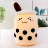 24 CM Bubble Tea En Peluche Jouet En Peluche Thé Au Lait Doux Poupée Boba En Peluche Fruits Thé Tasse Oreiller Coussin Enfants Jouets Cadeau D'anniversaire RRE14597