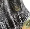 Gebreide sjaalset voor mannen Dames Winter Wool Fashion Designer Cashmere Shawl Ring Luxe Plaid Check Sciarpe Echarpe Homme met doos