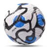 Bollar Fotboll Officiell storlek 5 4 Högkvalitativt PU-material Utomhus Match League Fotbollsträning Sömlös bola de futebol 220929