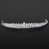 Fashion Crown Hair Sieraden Kiefstuk voor vrouwen Elegant Crystal Zirkon Tiaras Bride Prom Party Wedding Hair Accessoires