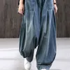 Jeans pour femmes Baggy surdimensionné femmes Denim décontracté pantalon croisé femme Vintage Harem pantalon Bloomers maman jambe large 220928