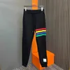 2022 mode Tb Thom männer Shorts Marke Jogginghose Männer Frühling Herbst Reine Baumwolle Casual Sport Hosen Lose Streifen Mens jogger Track Hosen