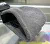 Chapéu de malha de inverno de designer chapéus de lã marca quente ao ar livre masculino mulher bonés ajuste unissex carta moda chapéus