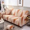 Chair Covers DecorUhome 1 Pc Sofa Cover Printed Geometry Modern Stripe Flexible Stretchable Couch Slip Set For Living Room Anti-dirty