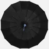 Umbrellas 16Ribs/12ribs Large Strong Fully Automatic Folding Rain Men Women Luxury Business Male Windproof 220929