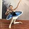 Dancewear Tutu di balletto professionale Bambino Bambini Ragazze Adulti Pancake Giselle Paquita Costume Donna Ballerina Party Dress 220929