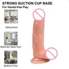 Beauty Items Soft Jelly Dildo Realistic Anal Penis Suction Cup Male Dick Female Masturbation Erotic Toys for Adult sexy Woman