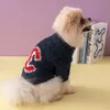Brands cl￡ssicas Designer de vestu￡rio para c￣es roupas de cachorro inverno sweater quente gortuneco malha casaco gatos grossos roupas de cachorro