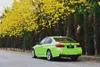 Crystal Ultra Gloss Apple Green Vinyl Wrap Sticker Adhesive Film Glossy Green Car Wrapping Foil Roll Air Bubble Free DIY