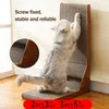 Meubles de chat Scratchers Planche à gratter en forme de L Grattoir détachable Poste à gratter pour s Griffe de meulage Jouet d'escalade Fournitures pour animaux de compagnie 220928