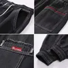 Jeans pour hommes Jeans Hommes Pantalons Casual Coton Denim Pantalon Multi Pocket Cargo Jeans Hommes Mode Denim Crayon Pantalon Poches Latérales Pantalon Cargo 220929