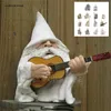 Garden Decorations White Old Man Wizard Dwarf Gnome Statue Harts Naughty Smoking Home Carft Ornaments Figurkonst Outdoor Yard 220928