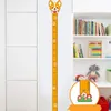 Wall Stickers Cute Cartoon Children's Height Sticker Growth Chart Decals For Baby Nursery Children Boys Girls Bedroom Living Room