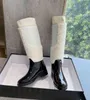 Cuissardes bottes de chevalier chaussures d'hiver en coton botte de neige en cuir de qualité supérieure chaussure chaude size34-40