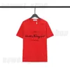 2022 Designer Mens T-shirt T-shirt Luxury Classic Frenze Paris Spring Summer Circle Letter Print 1927 TShirts Simple Casual Cotton30h