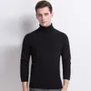 Mens Sweaters Hiver cachemire épais chaud pull hommes col roulé marque hommes pull Slim Fit pull hommes tricots mâle Double col chandails 220929