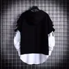 Heren Hoodies Sweatshirts Men Autumn Emo Gothic Alt Black Japanse Streetwear Hoodie Sweatshirt Techwear Hip Hop Harajuku Goth tops 220929