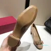 ドレスシューズ女性のためのクラシックチャッキーヒールカラフルなエレガンスサイズ34-40